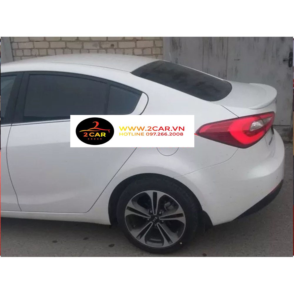 Đuôi gió liền cốp Kia Cerato 2016 2017 2018/ K3 loại liền cốp - Bản mộc chưa sơn