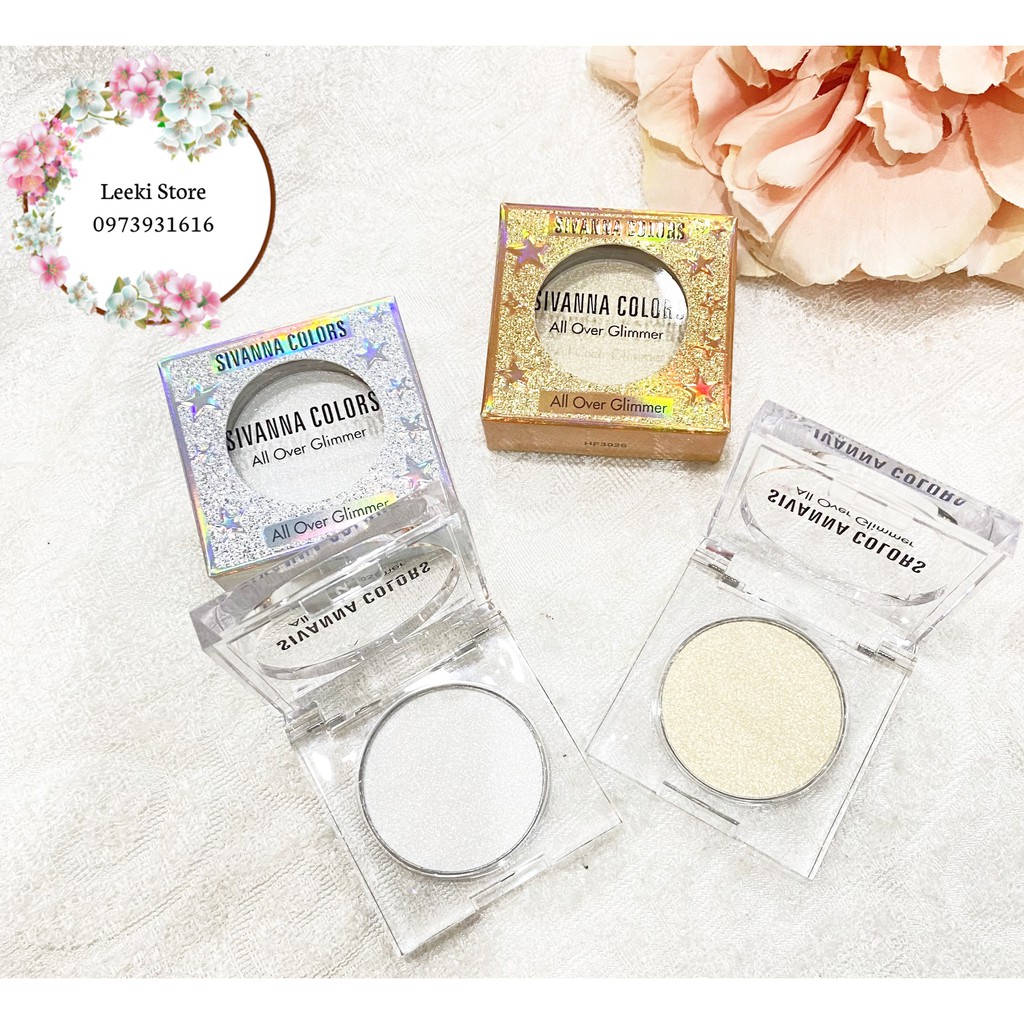 Phấn Highlight Bắt Sáng Sivanna Colors All Over Glimmer HF3026 | BigBuy360 - bigbuy360.vn
