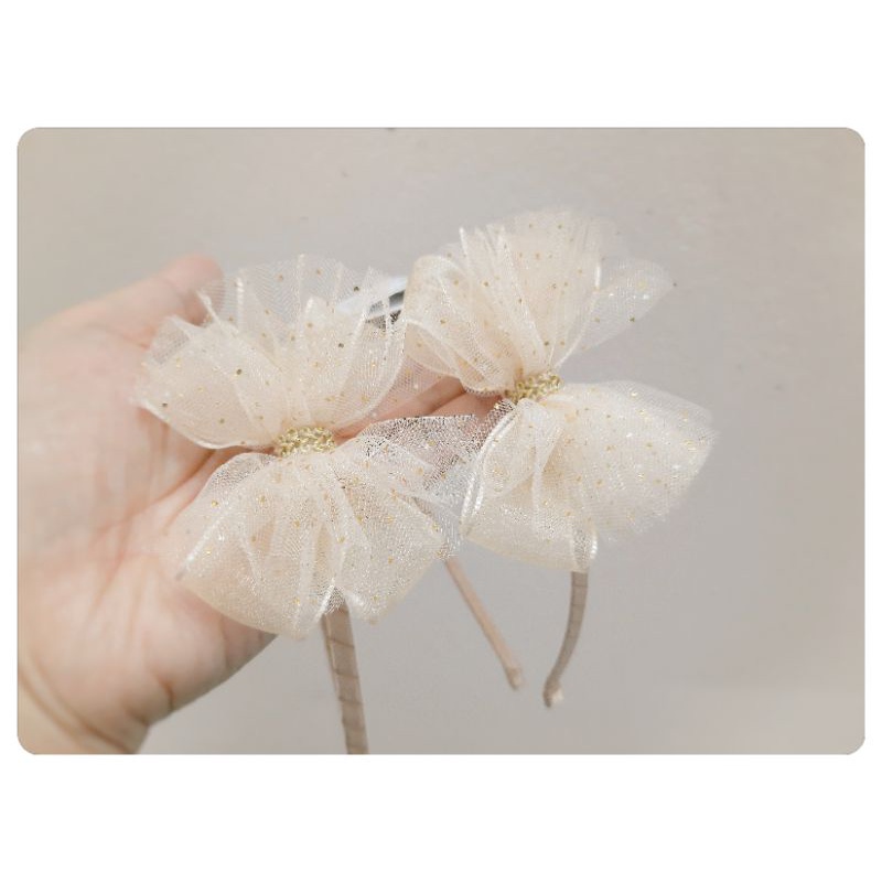 Storm Hairbow - Bờm beige cho công chúa