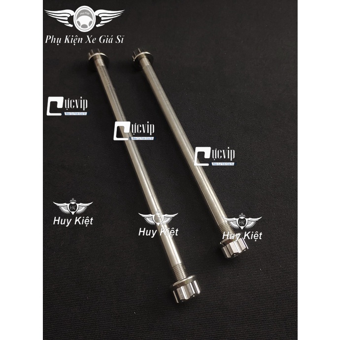 Cốt Trục Bánh Xe Trước Và Sau Kèm Tán Salaya Đầu Hở Cho Dream, Wave MS4519