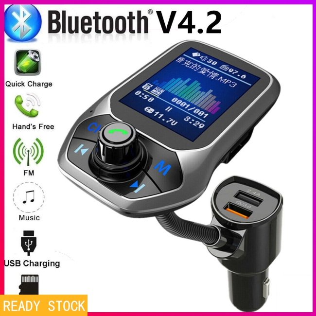 Bộ Chuyển Đổi Radio Mp3 Kết Nối Bluetooth Cho Xe Hơi
