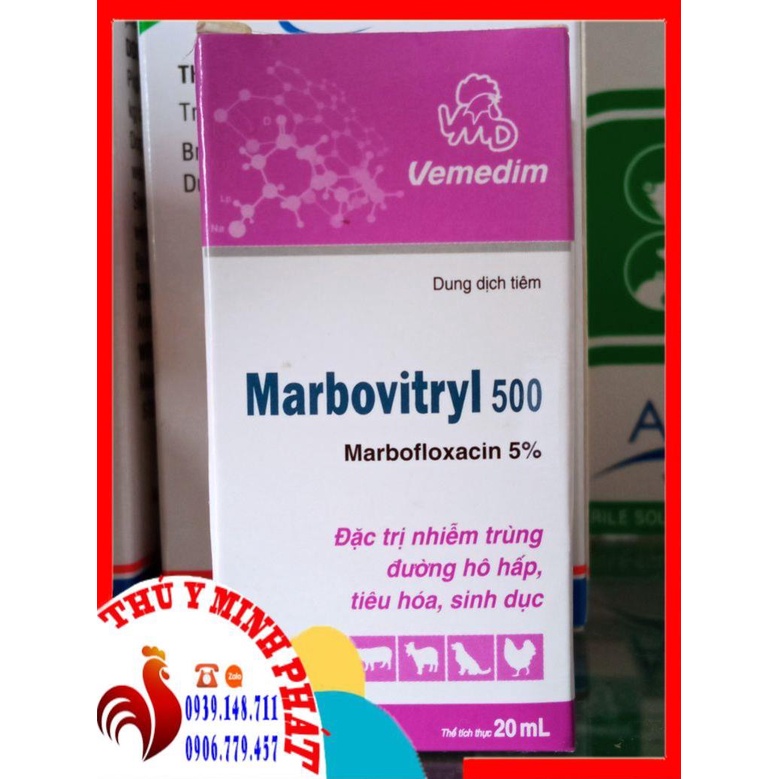 MARBO TÍM ( MARBOVITRYL 500 ) CHAI 20ml