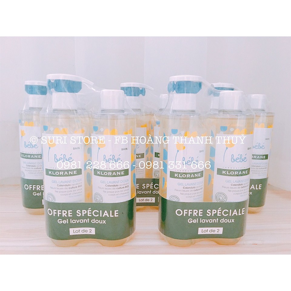 SỮA TẮM GỘI KLORANE