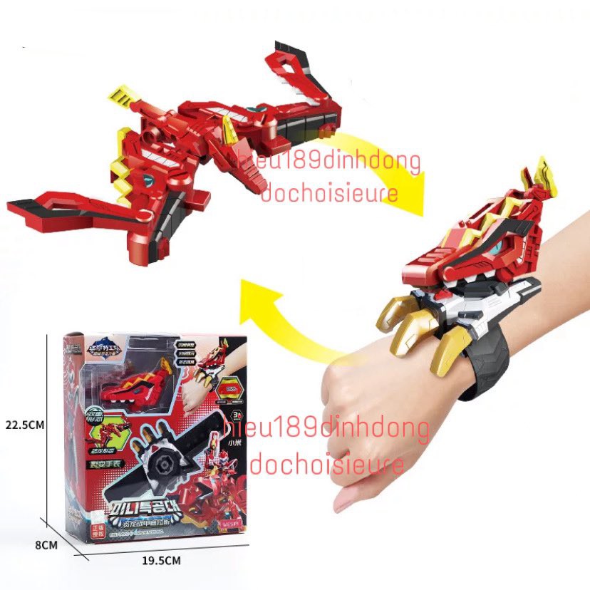 Đồ chơi đồng hồ Lực lượng nhí x Sammy preta MINIFORCE 2 BIỆT ĐỘI SIÊU NHÂN NHÍ