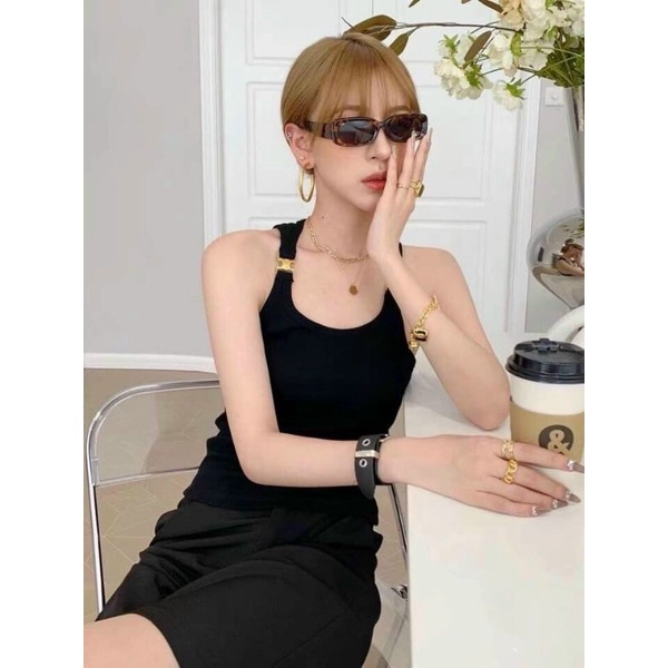 Áo 3 lỗ dây tag siêu xinh