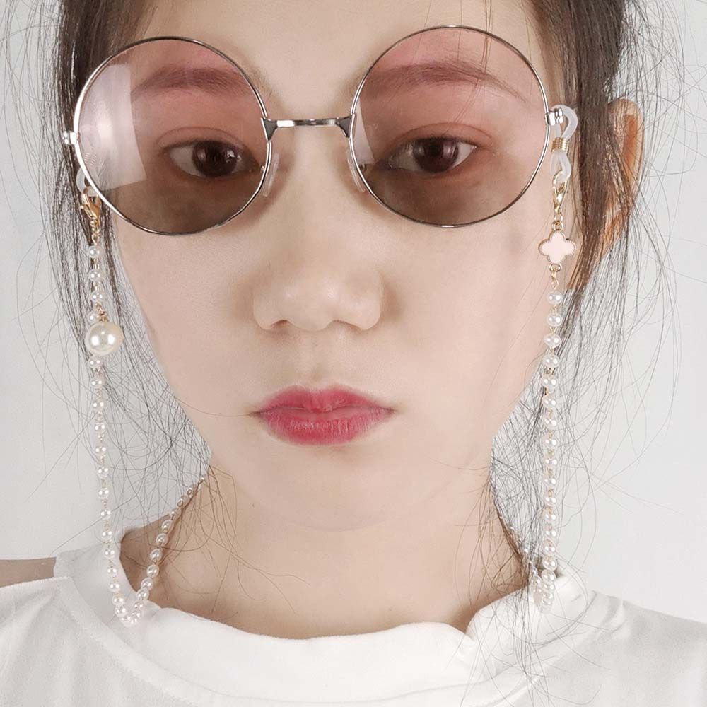 Dây đeo mắt kính BACK2LIFE đính ngọc trai bảo vệ chống mất