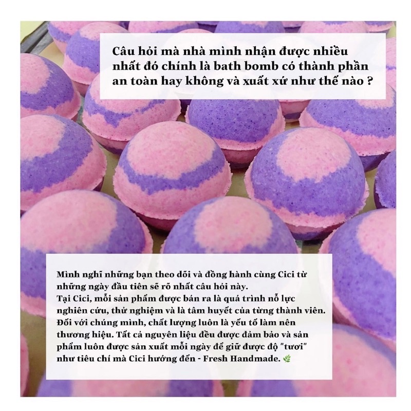 Bom tắm kẹo ngọt (Candy Bath Bomb)