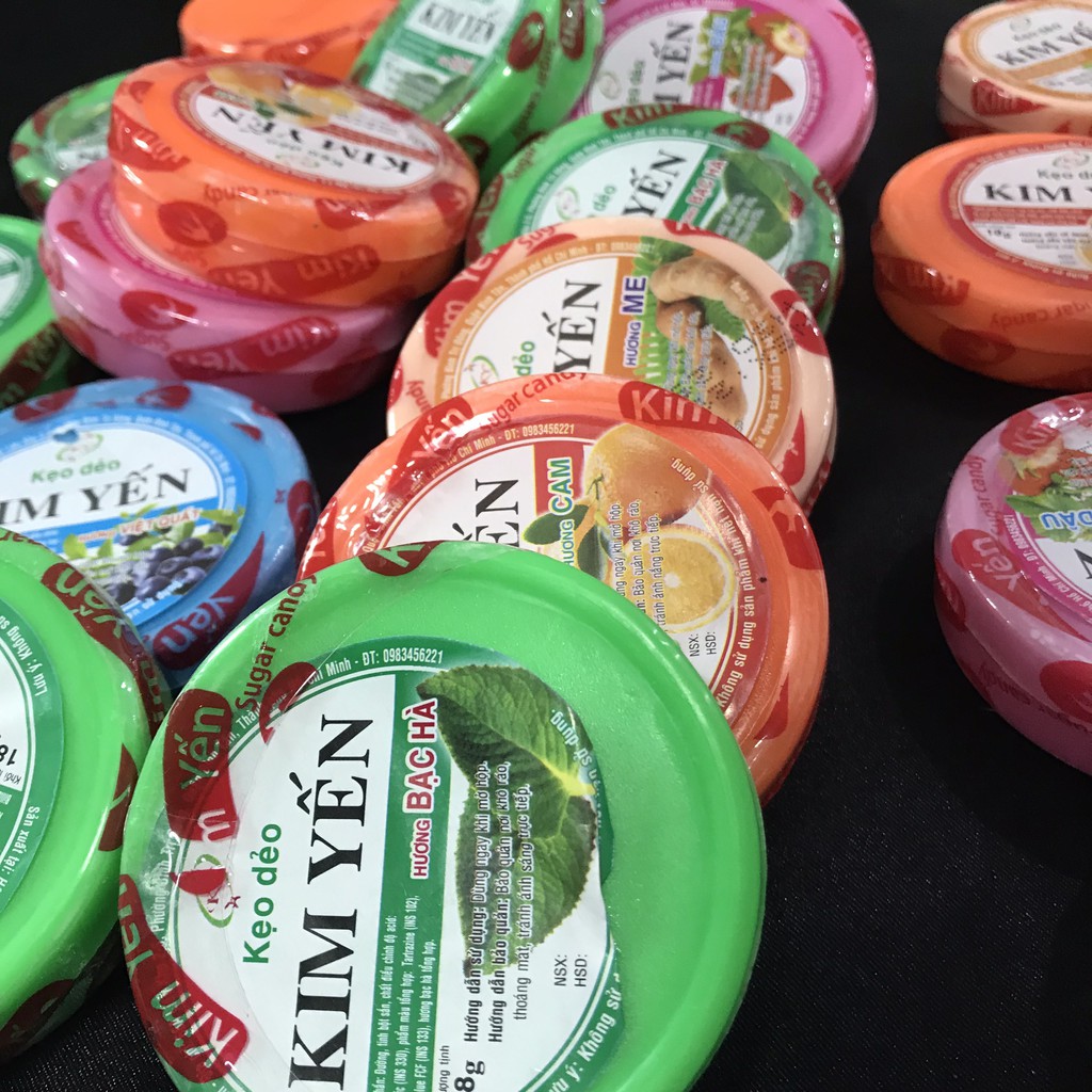 Kẹo dẻo Kim Yến đủ vị 1 hộp | BigBuy360 - bigbuy360.vn