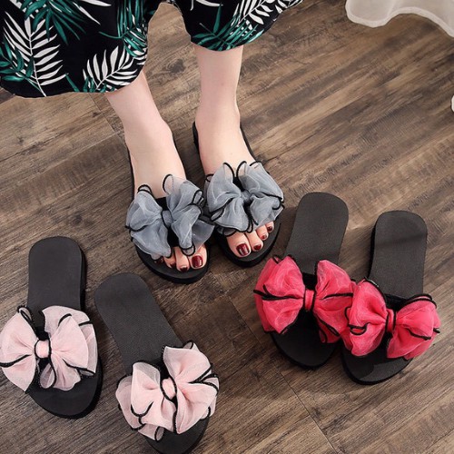 Dép Lê Nữ Quai Ngang Dễ thương Giá Rẻ Đế Cao 3 Phân