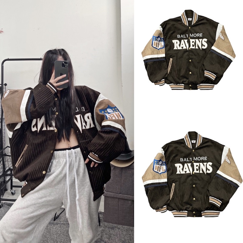 áo khoác bomber varsity cao cấp papa
