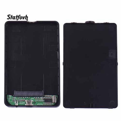 Hộp Đựng Ổ Cứng Ngoài Ssd Màu Đen Usb 2.0 Cho Ổ Cứng Ngoài 2.5 Inch | BigBuy360 - bigbuy360.vn