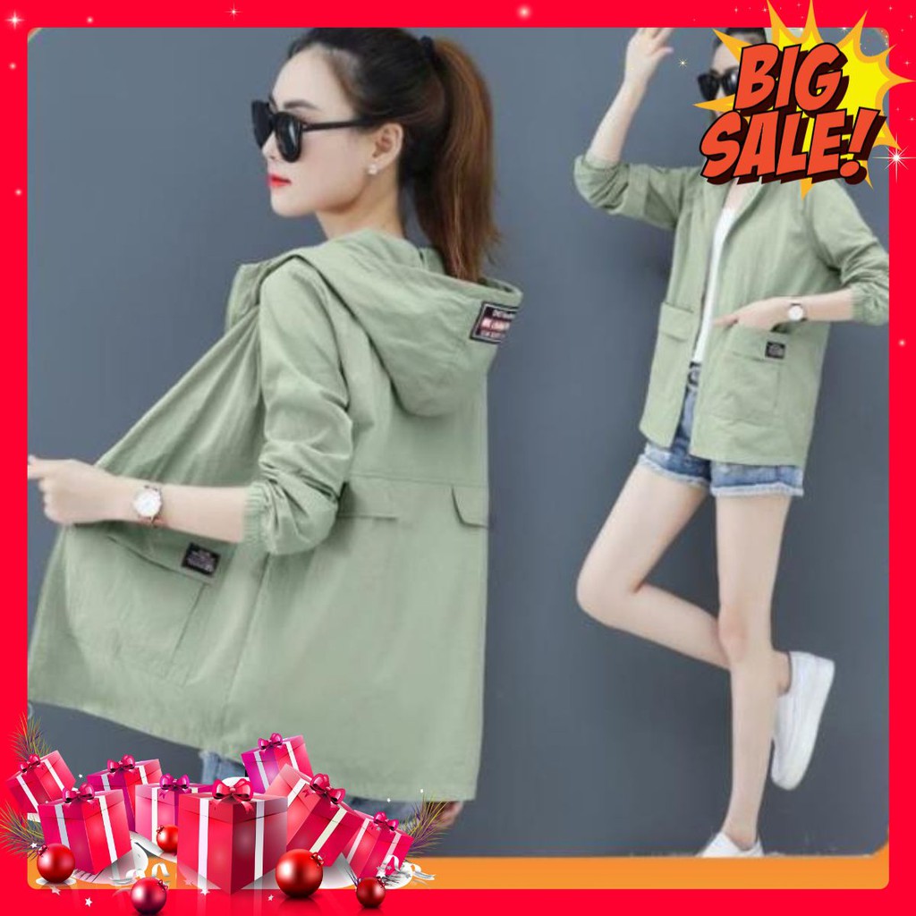 [FREESHIP 150K] Áo Khoác Gió Nữ - Áo Gió Thời Trang Hàn Quốc - ÁO KHOÁC | BigBuy360 - bigbuy360.vn
