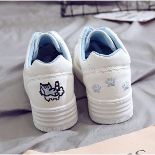 { RẺ VÔ ĐỊCH } Giày Thêu mèo độn đế
