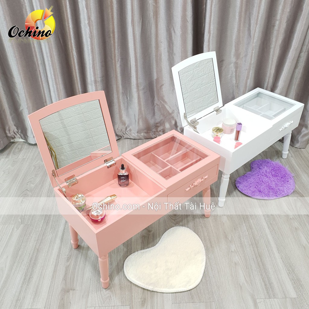 Bàn Phấn Mini, Bàn Trang điểm Mini Nhỏ Xinh ( Đủ màu và Có bảo Hành)