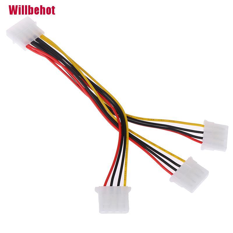 Cáp Chia Nguồn 4 Pin Ide 1-to-3 Molex Ide