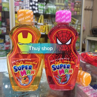 Nước súc miệng superman trẻ em 250ml