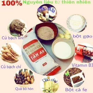 Bột tắm Trắng thảo mộc Tâm An.