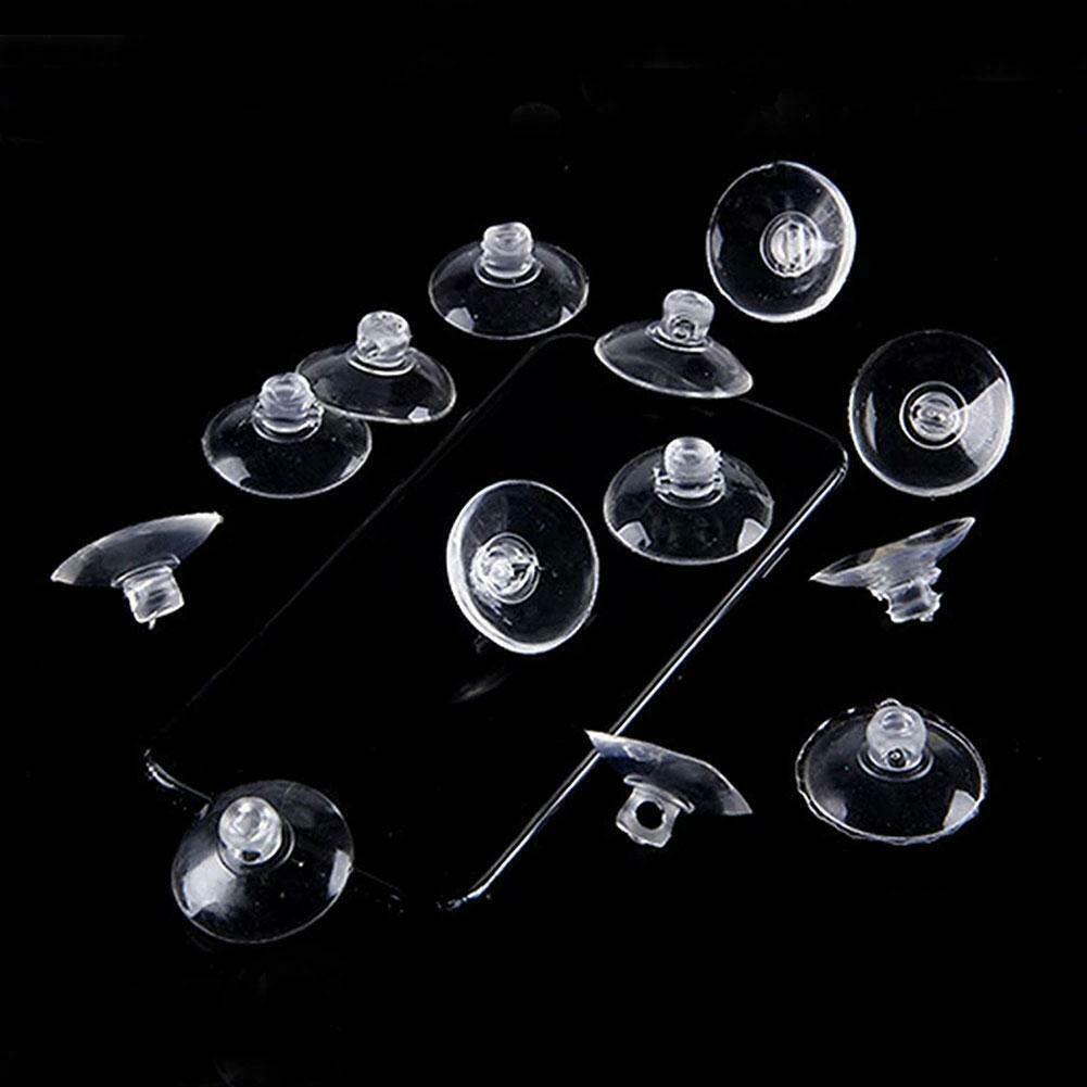 Móc treo kính cửa sổ dạng móc hít B5X2 trong suốt/nhựa Q8Q4