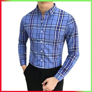 [HÀNG ĐẸP] ÁO SƠ MI CARO CAO CẤP-  CHẤT LIỆU LỤA THÔ CAO CẤP, DẦY DẶN,  MỀM MỊN, THẤM HÚT MỒ HÔI TỐT