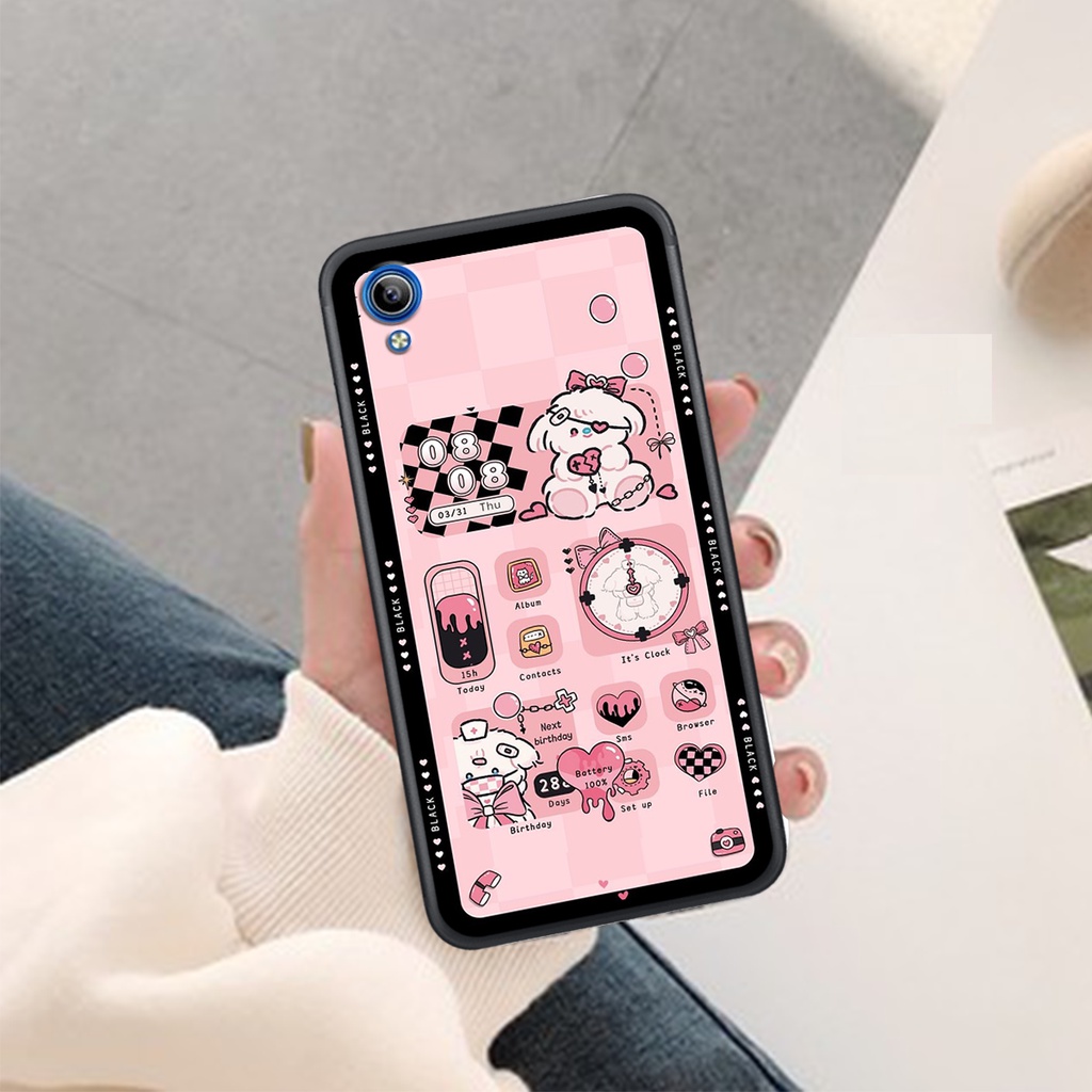 Ốp Lưng VIVO Y30 - Y50 - Y51 - Y91C  - Y93  , In Hình Gấu Cute, màu sắc bắt mắt.