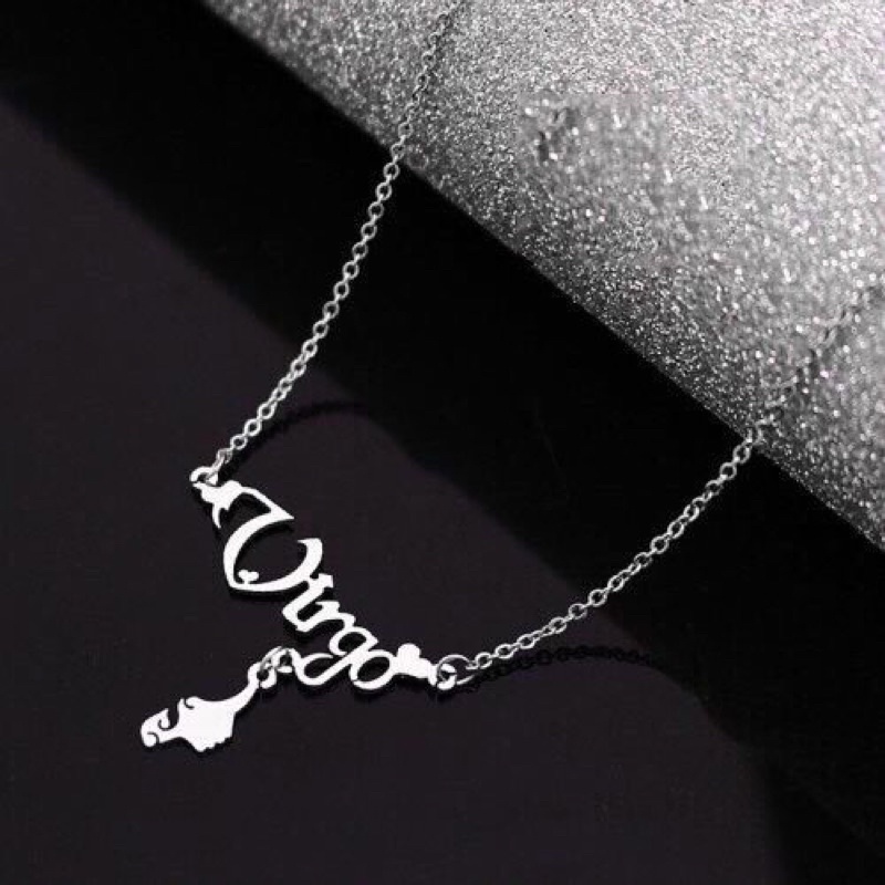 Dây chuyền inox 12 cung hoàng đạo không đen không gỉ