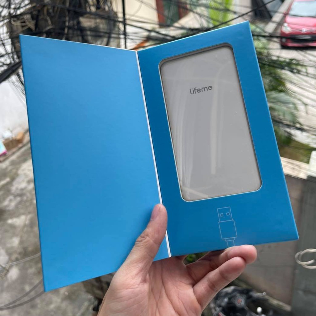 Pin dự phòng Lifeme siêu nhỏ gọn, Dung lượng 5.000mAh, chính hãng Meizu, bảo hành 1 đổi 1