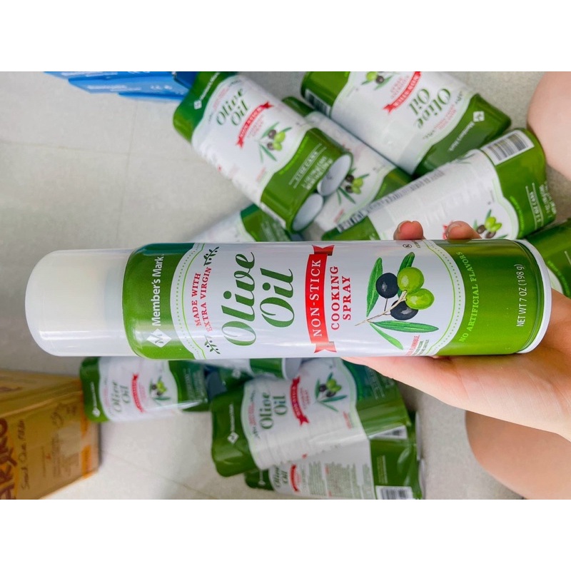 Dầu ăn kiêng oliu dạng xịt Member's Mark 850 lần xịt