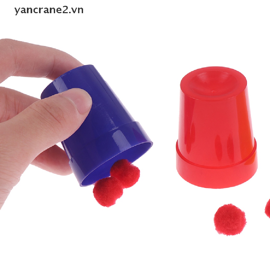 Bộ Đồ Chơi Ảo Thuật Gồm Ba Cốc Và Quả Bóng Ma Thuật Cỡ Vừa / Lớn