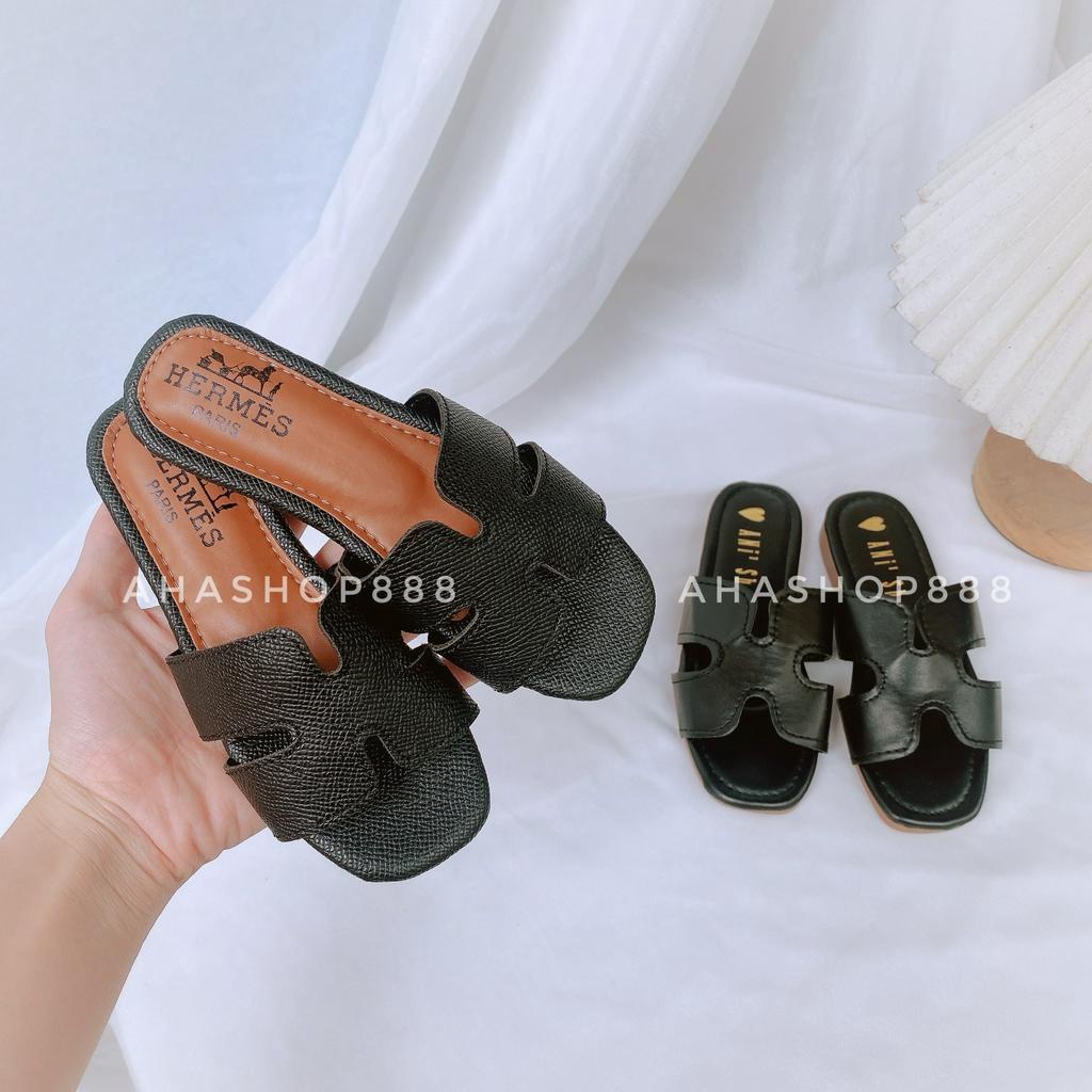 Form nhỏ Dép Lê Chữ H Da Sần Đế Êm Cho Bé Gái 3-13 Tuổi K111
