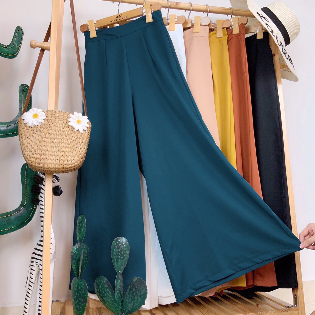 Quần tây ống rộng MIMIX quần dài lụa chéo trơn đi làm, đi chơi sang trọng BD0155 | BigBuy360 - bigbuy360.vn