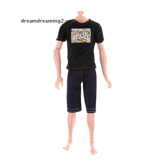 Quần jeans áo thun búp bê Ken cho búp bê nam