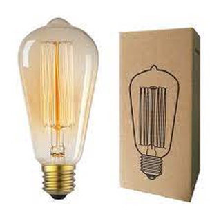 HCM-Bóng đèn Edison Vintage ST64  (Spiral - Filament) sợi đốt, dây tóc E27