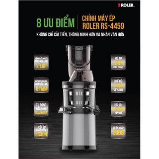 Máy ép chậm trái cây đa năng ROLER RS-4459
