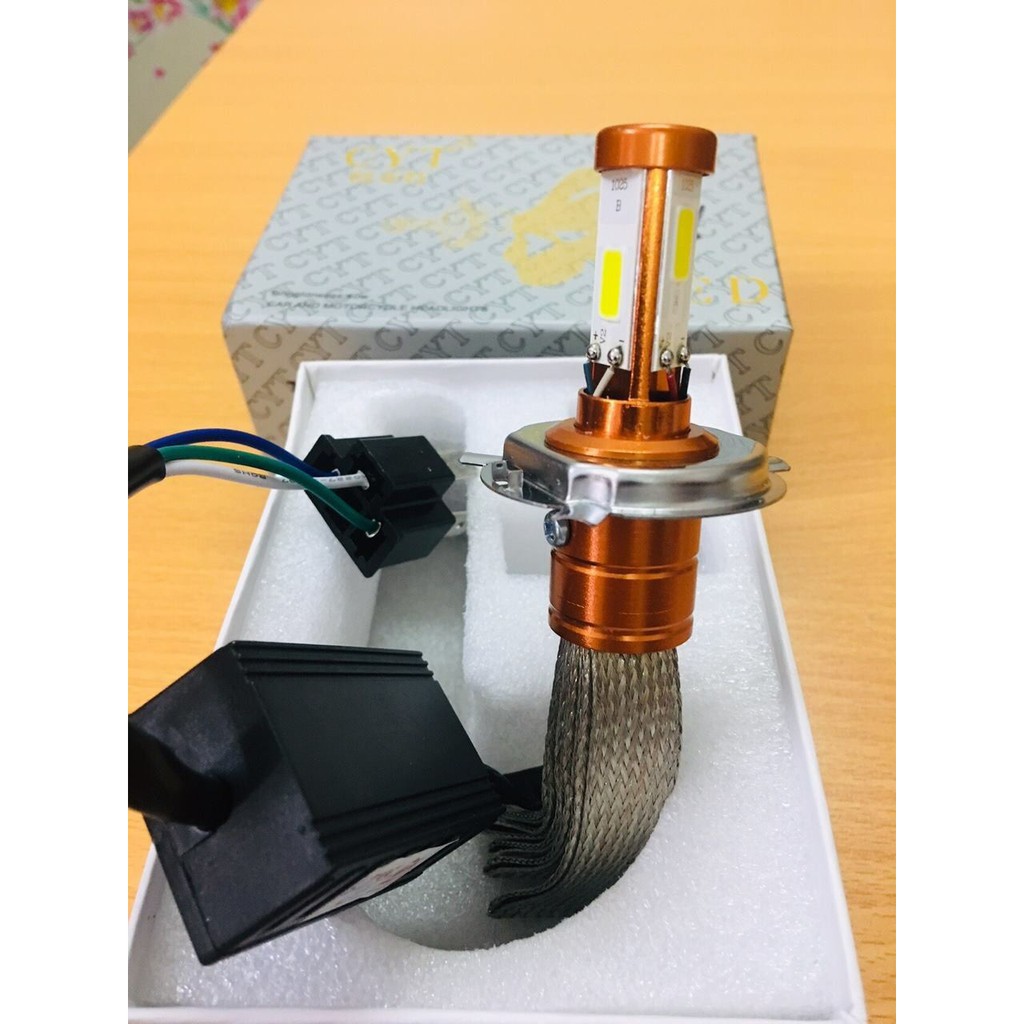 Đèn Pha CYT Xe Máy Chính Hãng ĐỘ Sáng 40w Lắp Được Trên Các Dòng Xe Máy