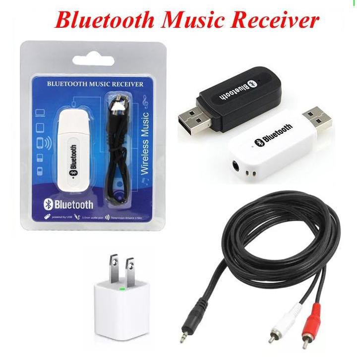 [Mã ELFLASH5 giảm 20K đơn 50K] [Xả kho] Bộ USB thu bluetooth 4 trong 1 cho dàn amly ra loa 3H001