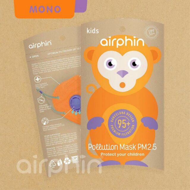 [Mã FAMAYFA2 giảm 10K đơn 50K] 🇻🇳 Airphin Trẻ Em khẩu trang N95 (Chính Hãng) | BigBuy360 - bigbuy360.vn