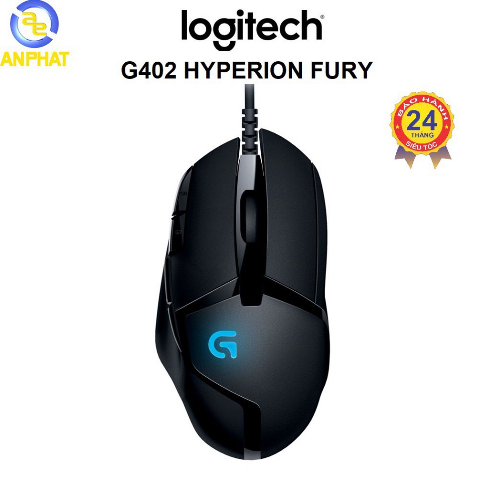 Chuột game Logitech G402 HYPERION FURY - chính hãng BH 24 tháng