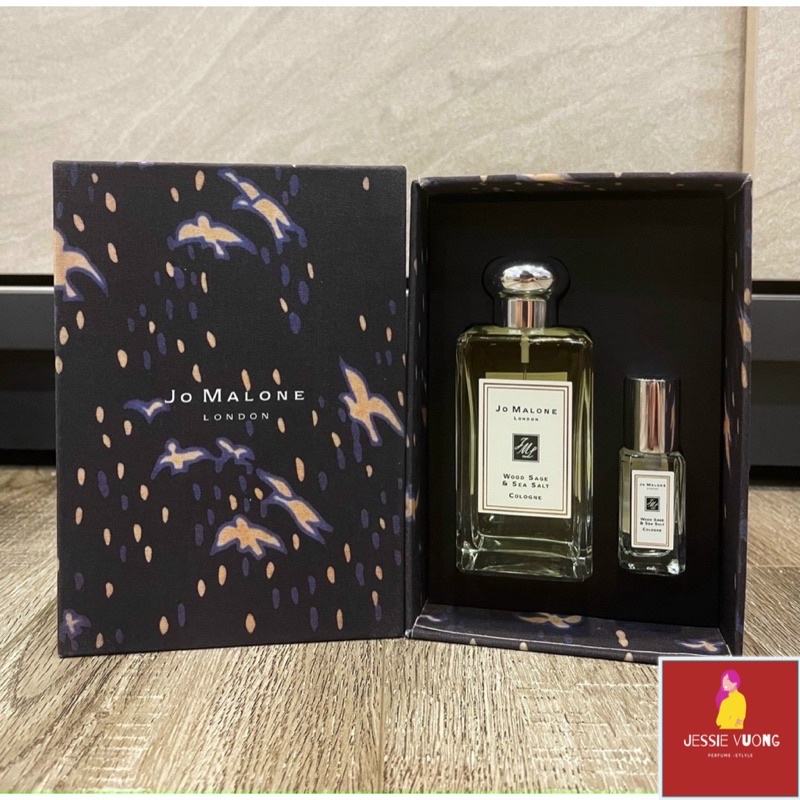(Set Quà) Nước Hoa Jo malone Wood Sage & Sea Salt Mua 1 Được 2 - JESSIE Perfume