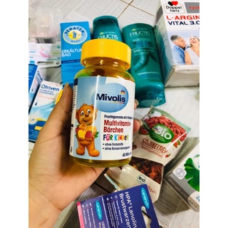 Kẹo Dẻo Gummy Mivolis lọ 60 Gấu/120g