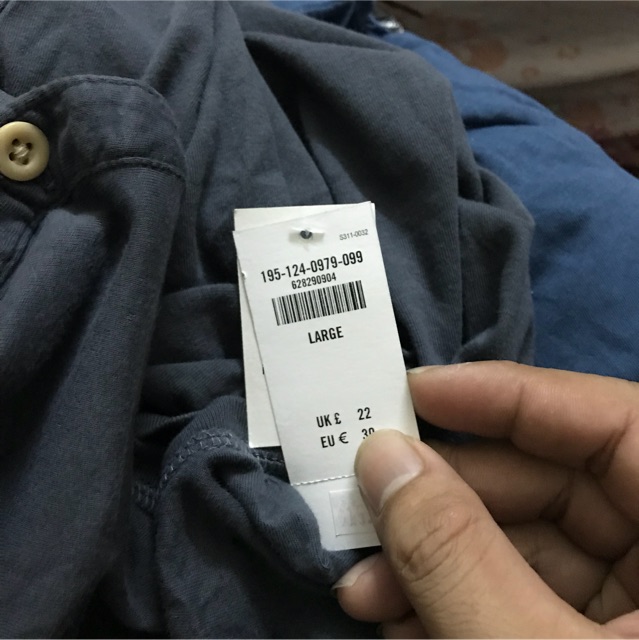 [VNXK] Áo dài tay nam Abercrombie & Fitch Mens Henley Long Slevee Top Garment Dyed | BigBuy360 - bigbuy360.vn