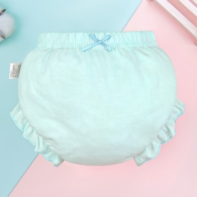 Adabaobao® ᵛⁿQuần Lót cotton Màu Trơn Đính Nơ Dễ Thương Cho Bé Sơ Sinh