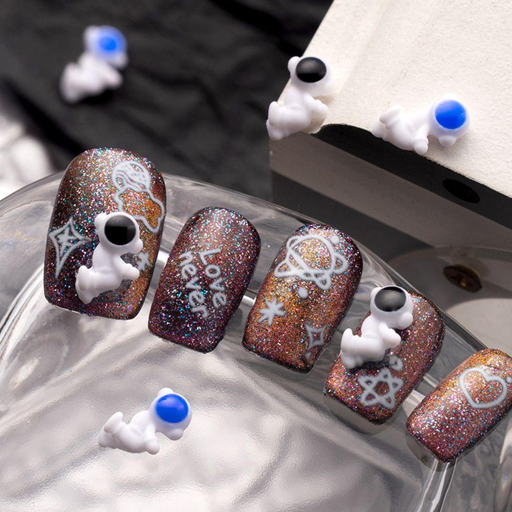 Phụ Kiện Trang Trí Móng Tay Hình Phi Hành Gia Thời Trang DIY