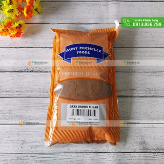Đường nâu đậm (Dark Brown Sugar) Mỹ Aunt Michelle gói 1kg