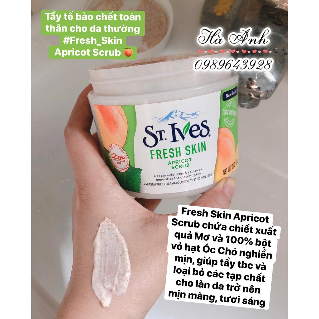 Kem Tẩy Tế Bào Chết Toàn Thân ST. IVES Hương Mơ Hũ 238g hủ Tròn | BigBuy360 - bigbuy360.vn