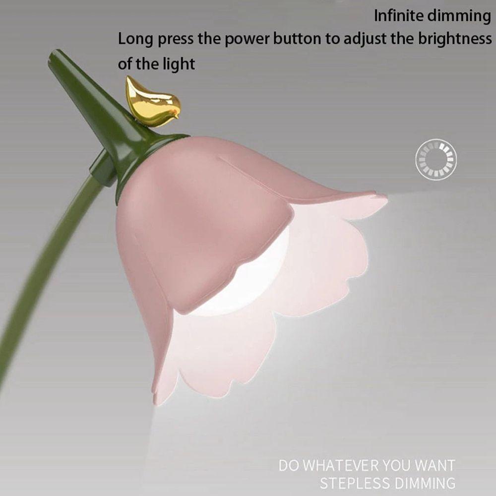 YIYU Đèn LED Để Bàn Ba Màu Thông Minh Đa Chức Năng Có Thể Sạc Lại Bằng Cổng USB