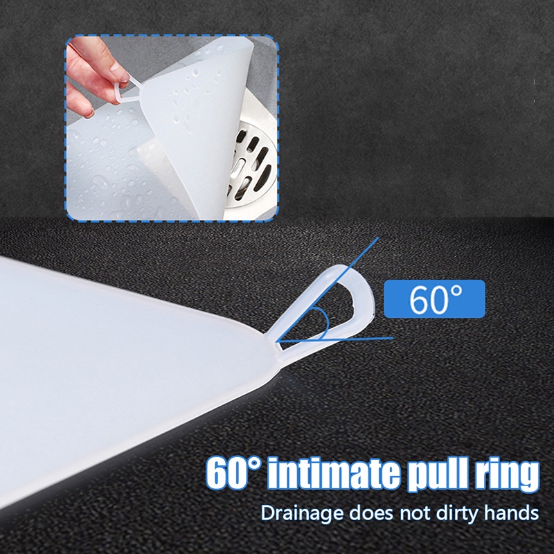 Vỏ Bọc Lỗ Thoát Nước Sàn Nhà Tắm Bằng Silicon Dày Dặn Chống Mùi Hôi Tiện Dụng