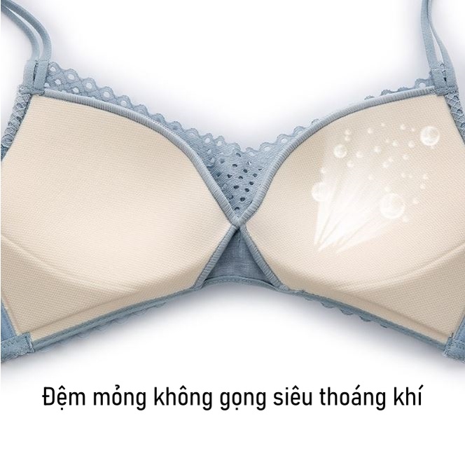 Bộ đồ lót nữ Kately không gọng, đệm mỏng thoải mái, set đồ lót có quần freesize đi kèm SDL001 | BigBuy360 - bigbuy360.vn