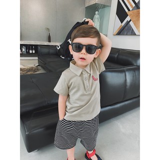 Áo sơ mi POLOT ve áo trẻ em phiên bản Hàn Quốc mùa hè 2019