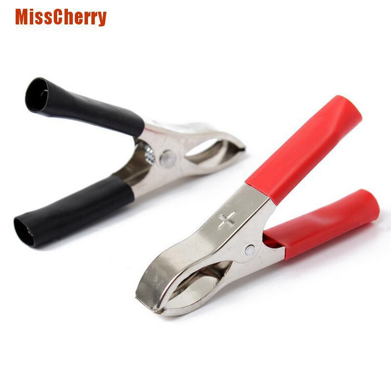 Bộ Kẹp Cá Sấu 2 75mm 30a Cho Xe Hơi