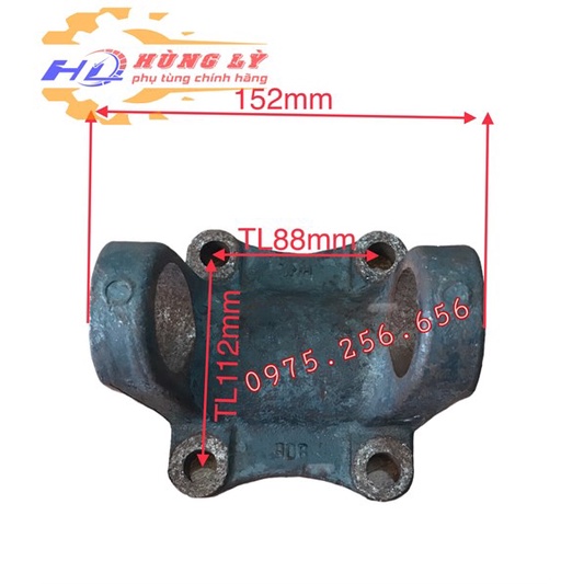 Mặt bích Cắt Đăng 153 phi 47 có phanh phụ tùng ô tô Phụ tùng Hùng Lỳ